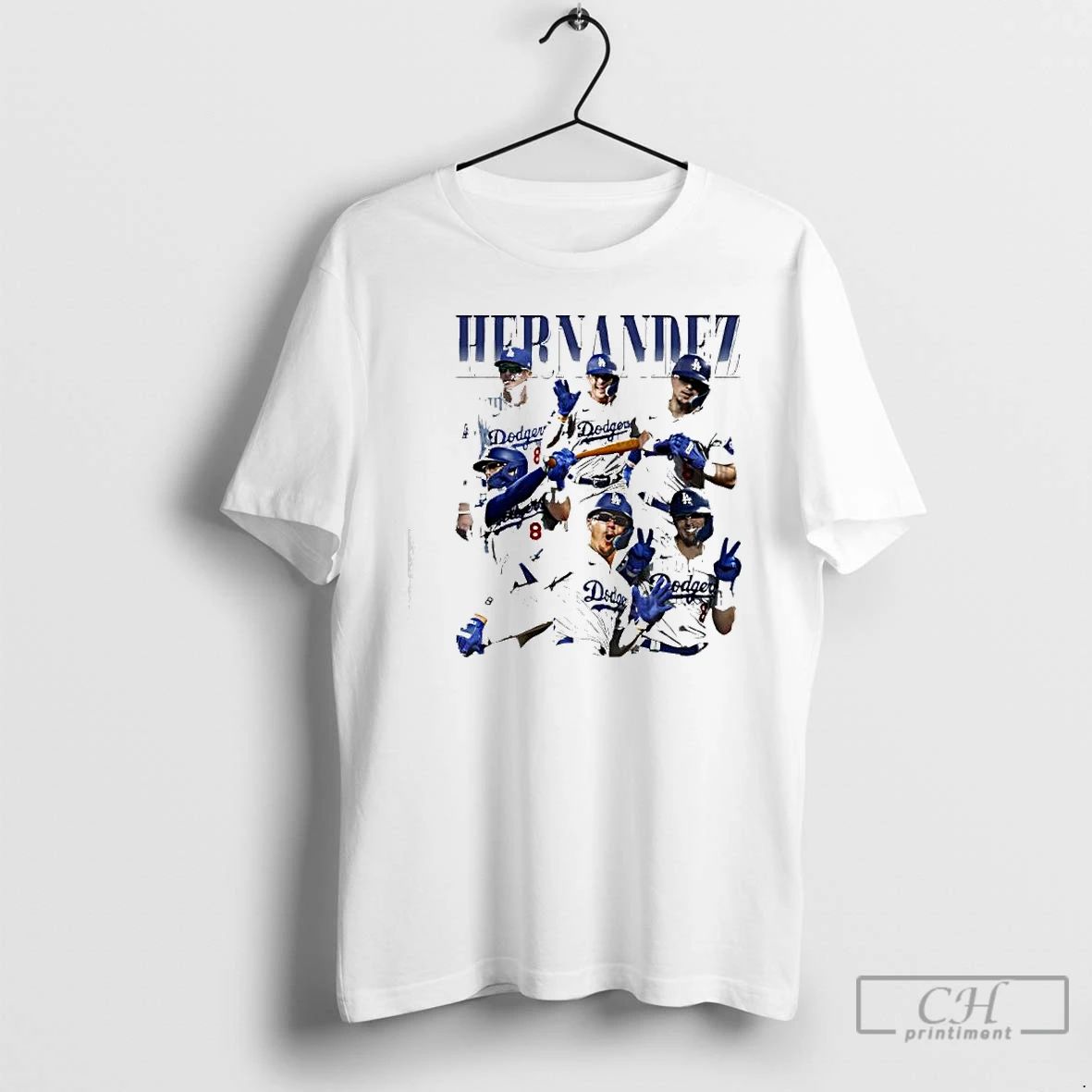 Premium Hernandez Los Angeles Dodgers Several Graphic T Shirts