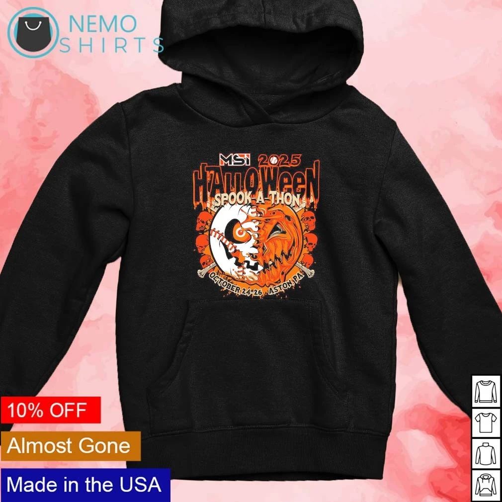 MSI Halloween Spook A Thon Tournament 2025 shirt