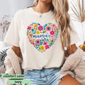 Boho Floral Mama Comfort Tee Graphic Shirt