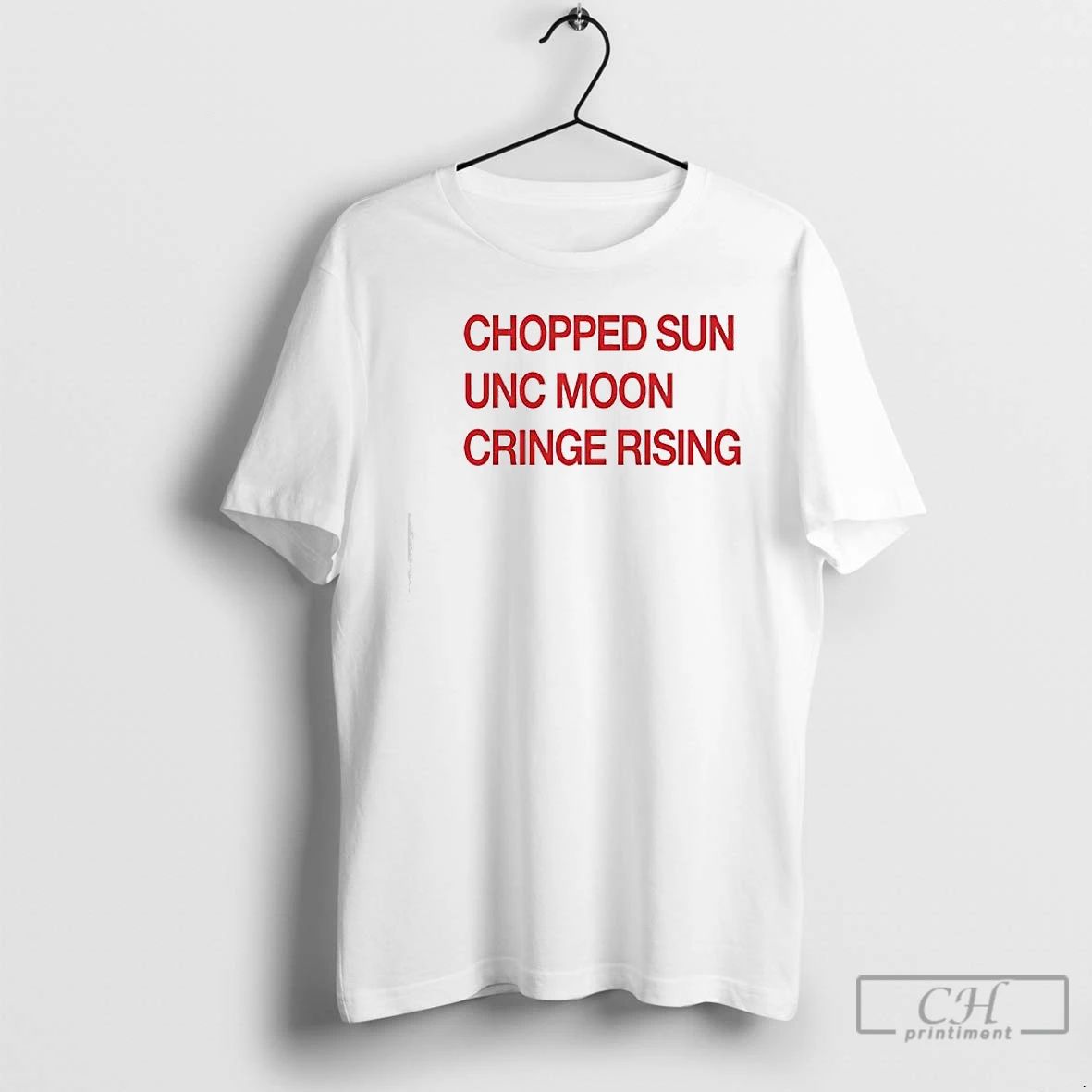 Premium Chopped Sun Unc Moon Cringe Rising T Shirts