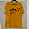 Unisex World Traveler” tshirt size xl