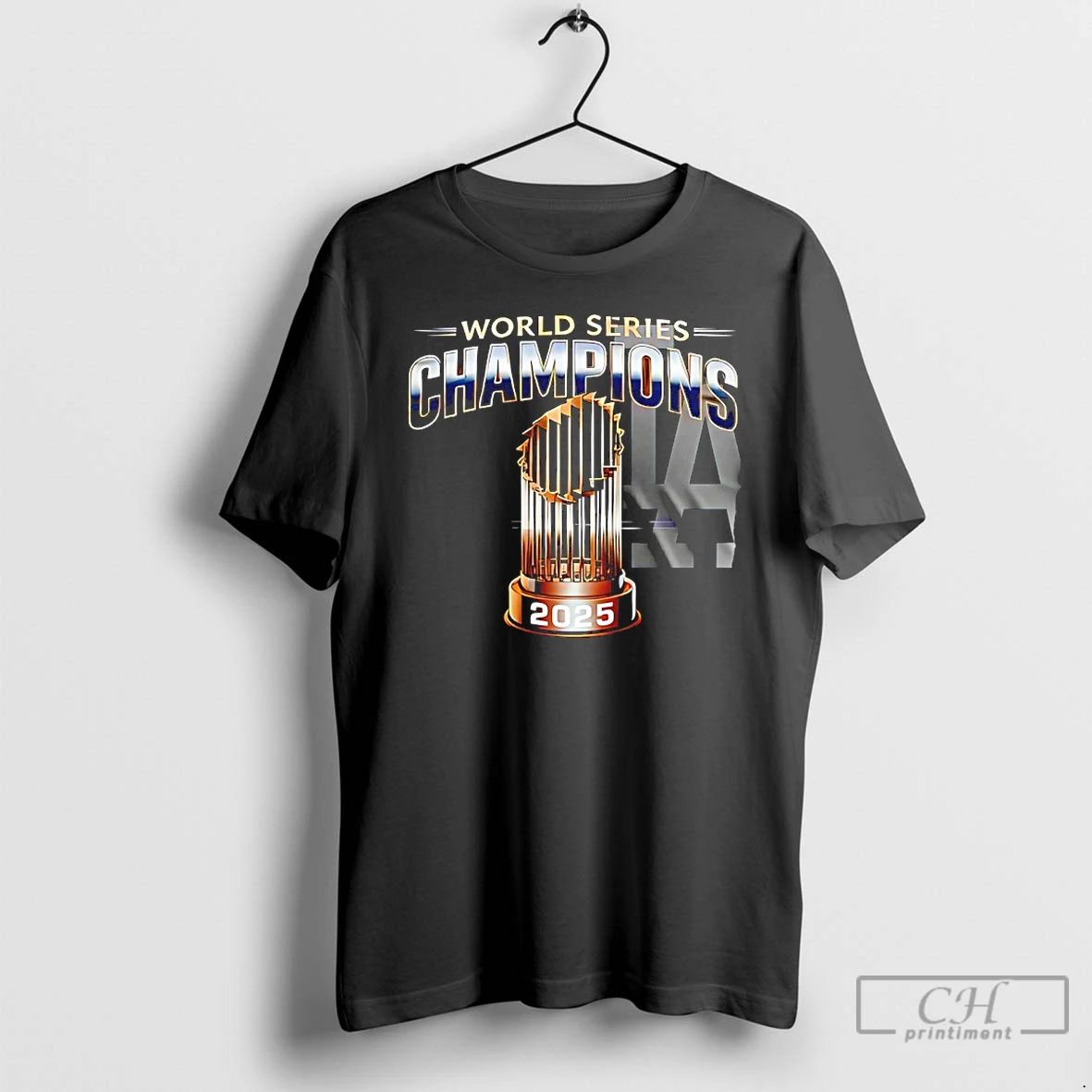 Classic Los Angeles Dodgers World Series Champions 2025 Trophy T Shirts