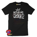 Hip Hop 90's Junkie T-Shirt Urban Street Graffiti Tag Tee