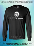New Tee General Electric GE Vernova Men's Long Slevee T-Shirt American T-Shirt