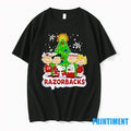 Peanuts Characters Arkansas Razorbacks Christmas Tshirts Sweater