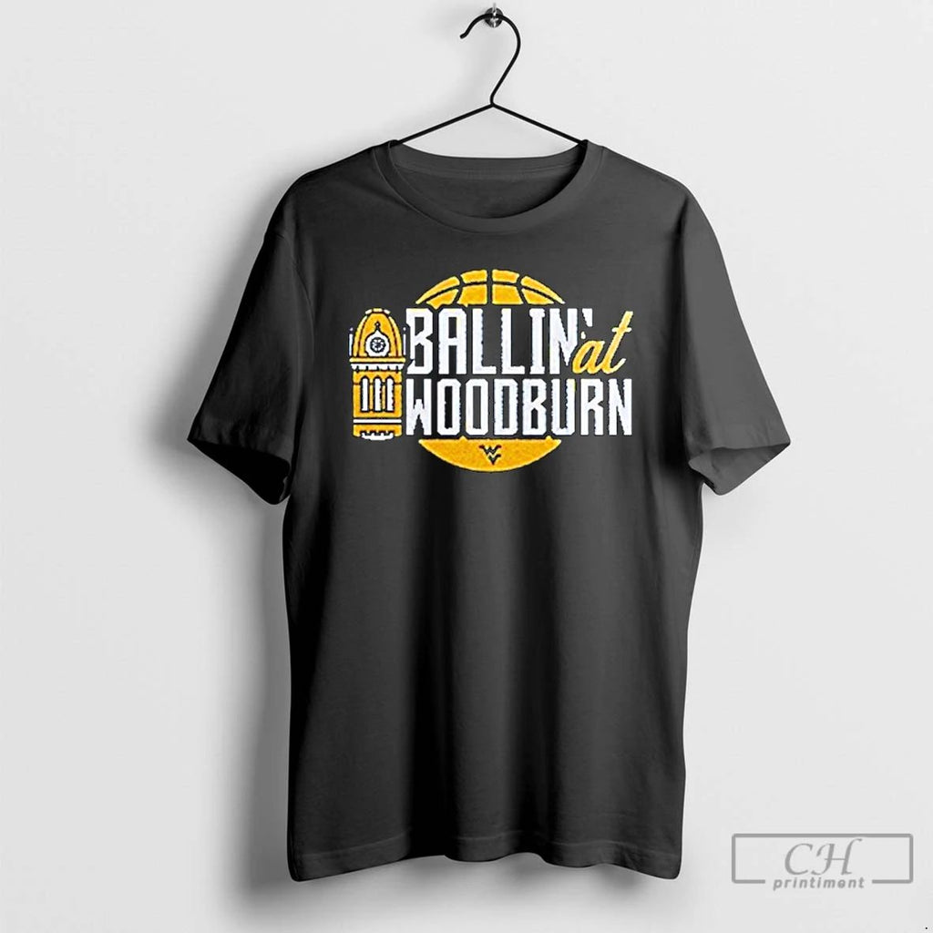 Classic West Virginia Mountaineers Ballin At Woodburn Ornaments T Shirts