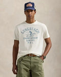 POLO RALPH LAUREN Short Sleeves Crew Neck Graphic Print, White, XXL