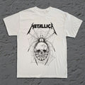 Vtg Metallica Spider Hard Rock Band White T-shirt Size S-5XL