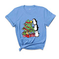 Christmas Tree Penguin Shirt, Cute Christmas Tee, Christmas Gift, Penguin In San