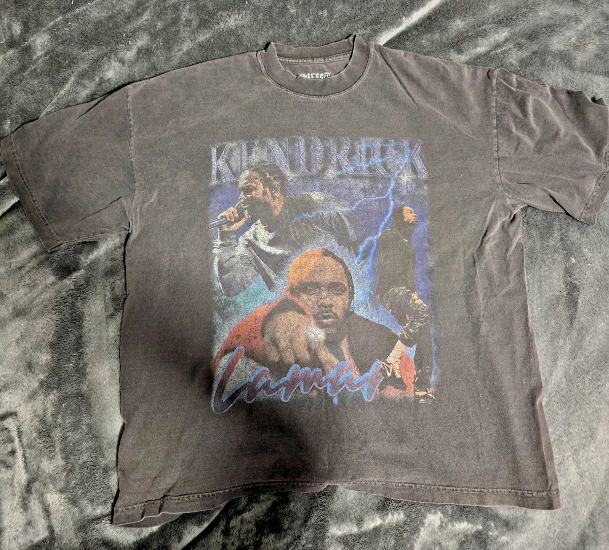 Street Market Supply Oversized Large Kendrick Lamar Vintage Style Rare