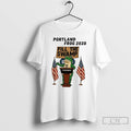 Classic Portland Frog 2028 Ribbed Round Neck T Shirts