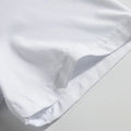Mens Fashionable Polyester Top Loose Fit Short Sleeve Round Neck Quick Dry