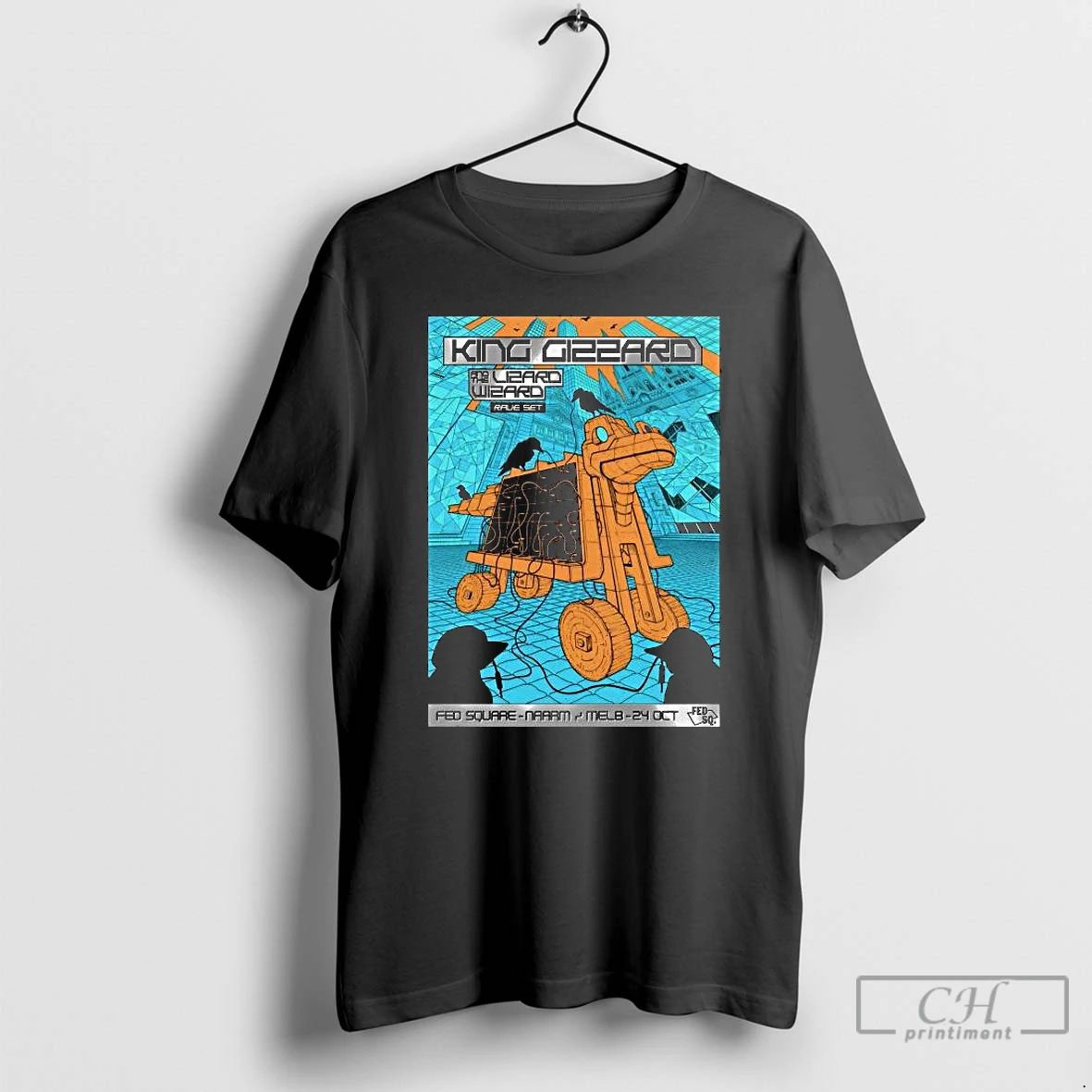 Classic King Gizzard And The Lizard Wizard Melbourne October 24 2025 Tour Long Sleve
