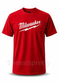 Milwaukee Shirt Men's Clothing Milwaukee Tools Equipment Size S-2XL,