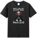 Don't Like Me? Fck Off Problem Solved Defiant Nun Occult Gothic Men's T-Shirt