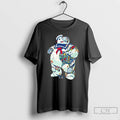 Classic Mecha Stay Puft Robot Mashup Design T Shirts