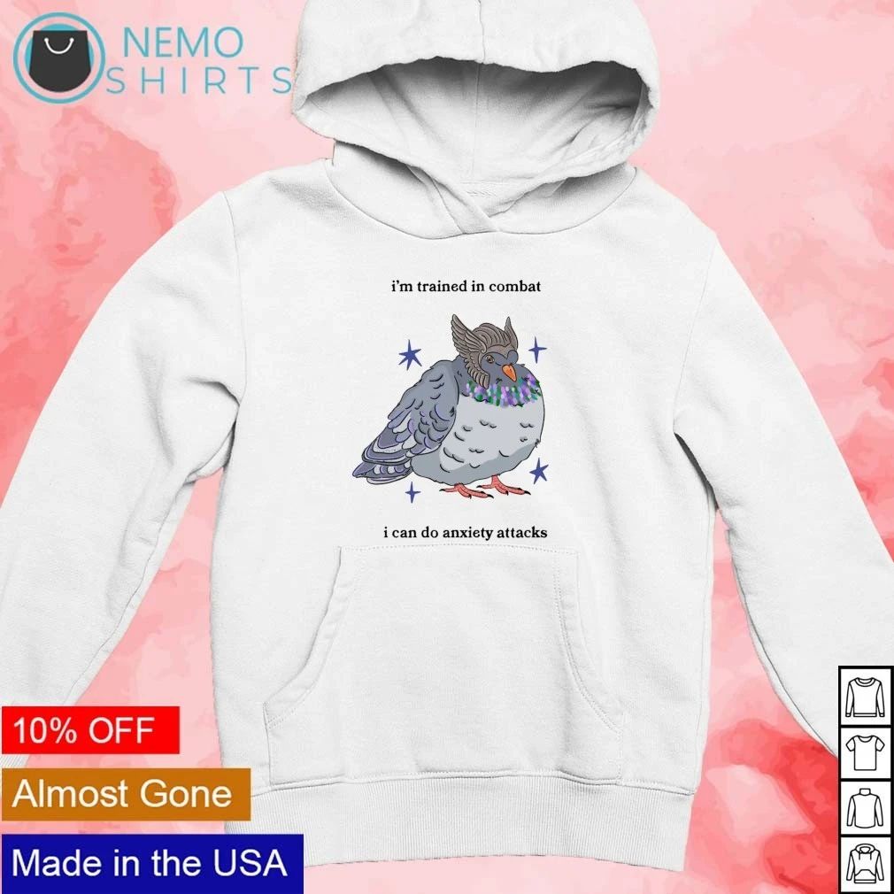 Pigeon Trained in Combat Anxiety Attacks shirt