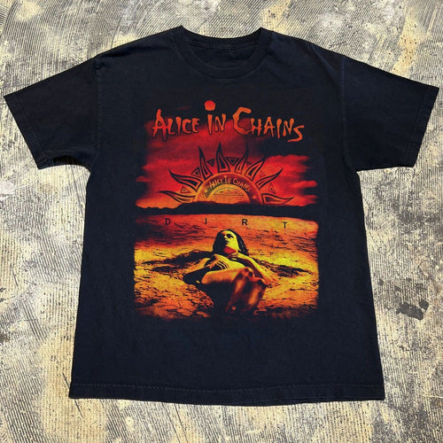 Alice In Chains Dirt Album Band Black T-Shirt S-5XL New Cotton