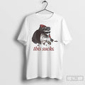 Classic This Sucks Halloween Vampire Raccoon T Shirts