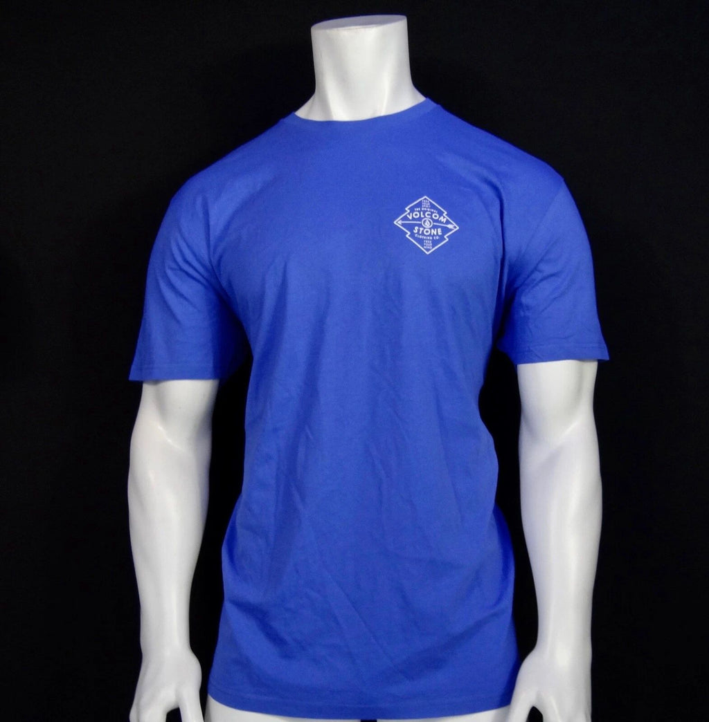 New Volcom Surfing Crew Chest Logo Classic Mens Size LARGE T Shirt RVLC-3
