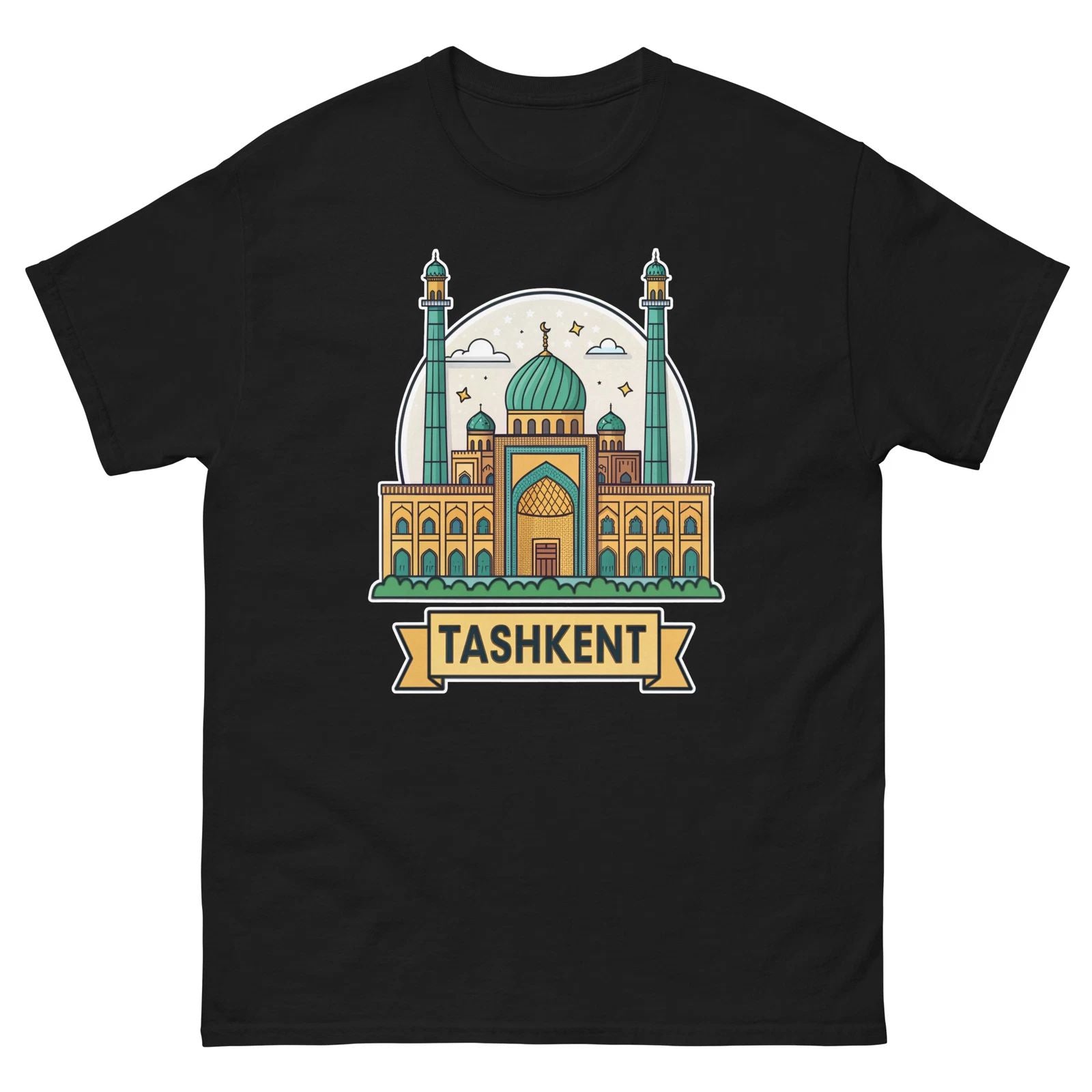 Tashkent World Travel Urban Area City T-Shirt
