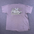 Gildan Muscle Car Style Street Side Logo Crew Neck Graphic Tees Size Large