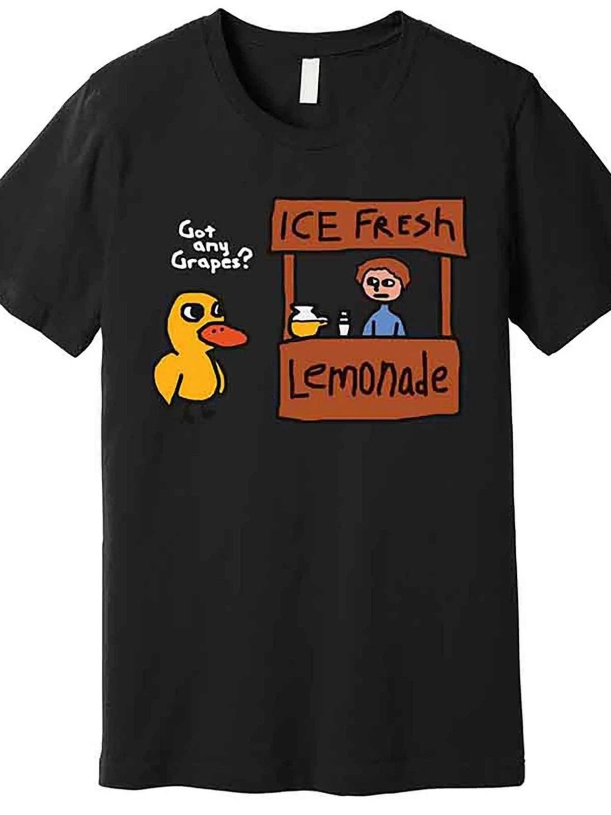 Got Any Grapes? Duck Song Lemonade - Fun Men's Graphic Tee | Soft Cotton