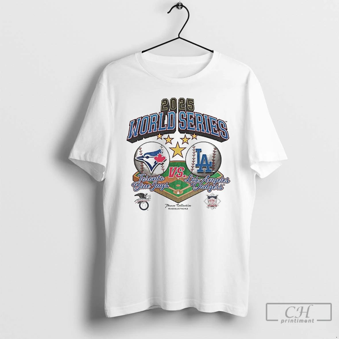 Classic Toronto Blue Jays Vs Los Angeles Dodgers World Series 2025 Mlb T Shirts