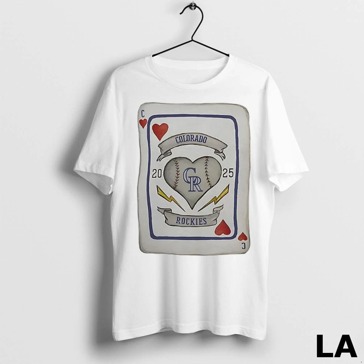 Original Colorado Rockies Basseball Card Heart X Tiny Turnip