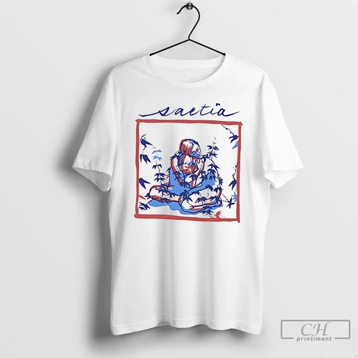 Classic Saetia Tendrils Sketch 2025 Tour T Shirts