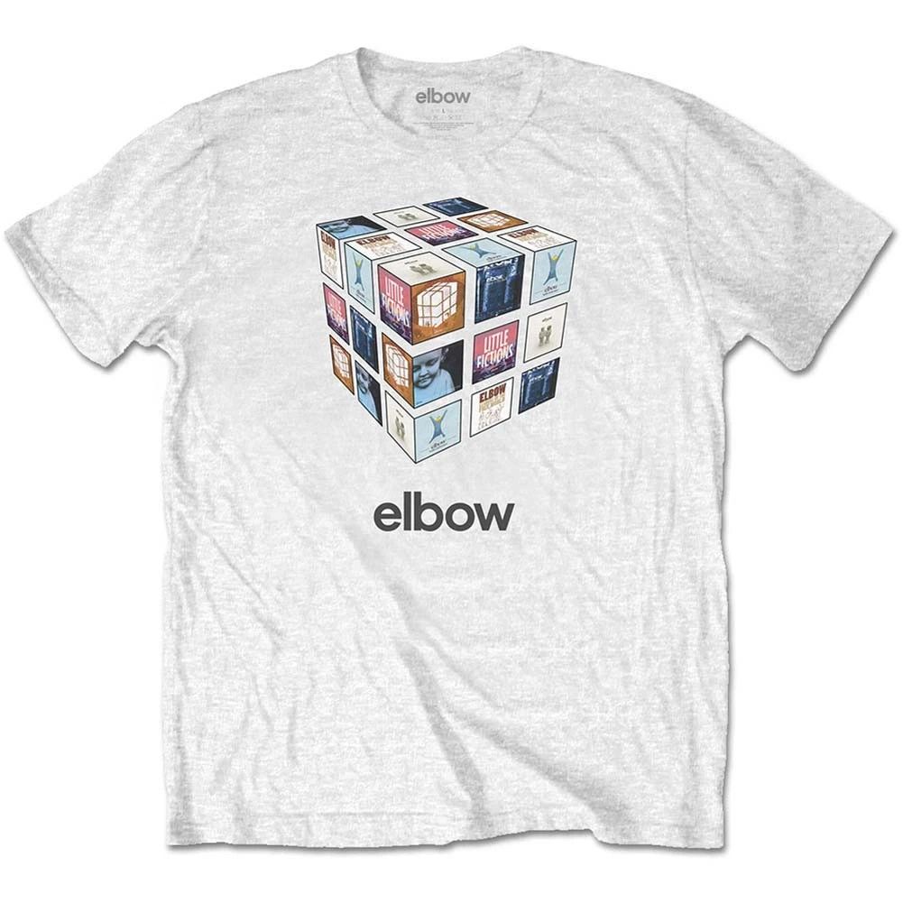 Men's Elbow Best of Slim Fit T-shirt Medium White