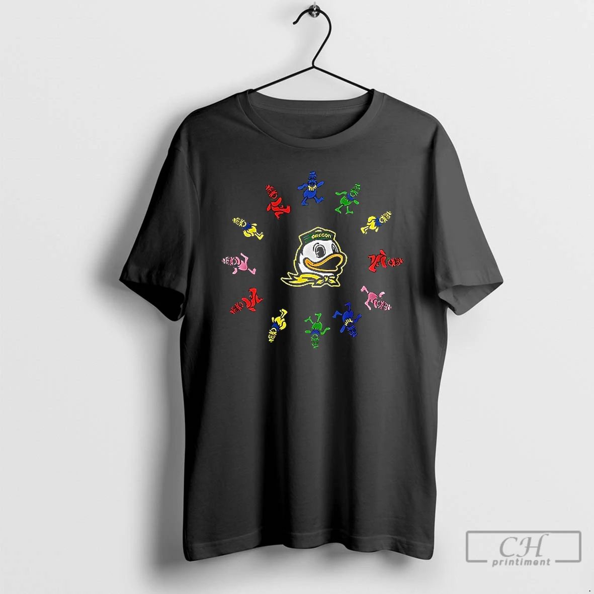 Classic Oregon Duck Shoe Duck X Grateful Dead Mascots Parody Shirts