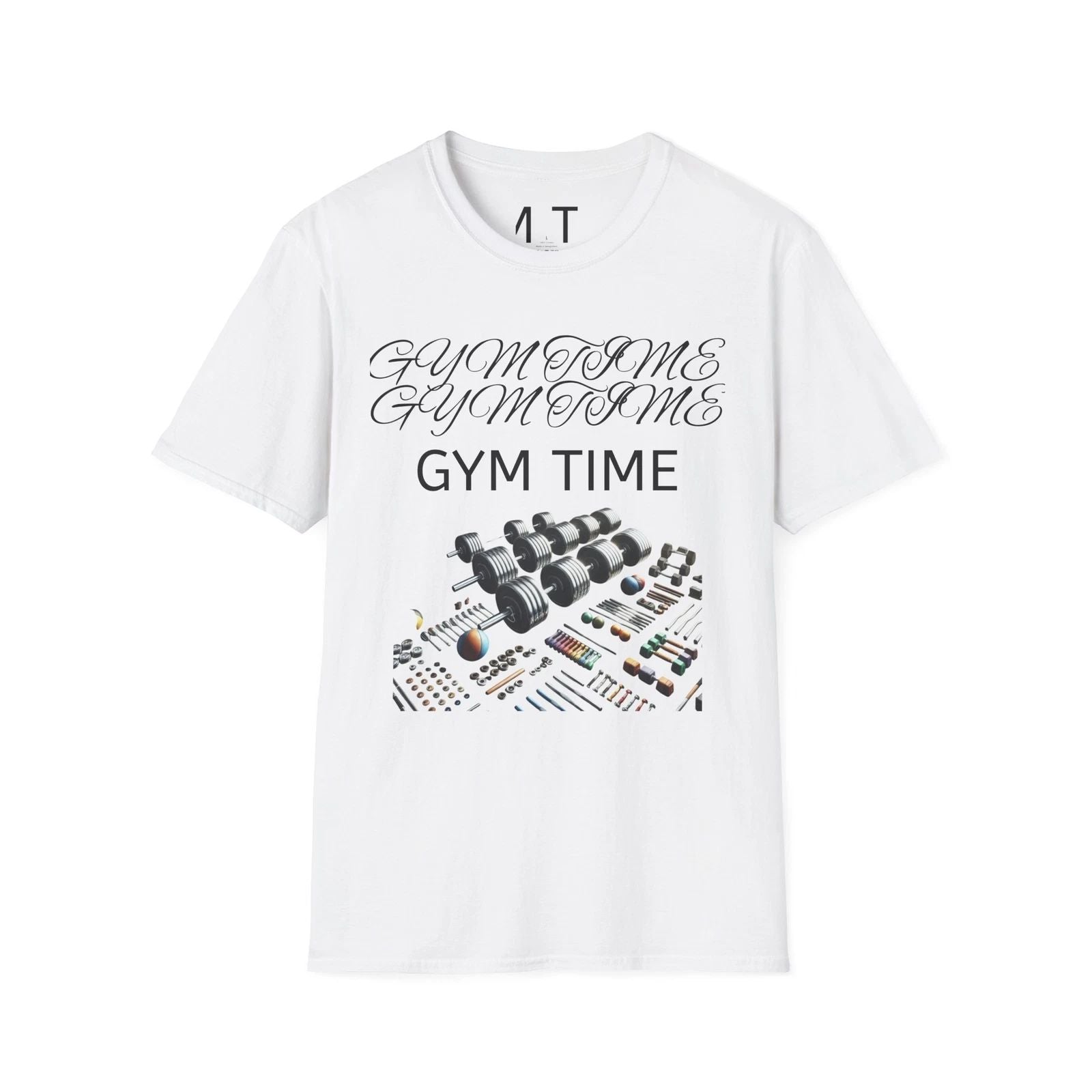 Motivational Gym Time Unisex T-Shirt - Perfect for Fitness Enthusiasts