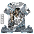 Retro Light Graphite Wolf Grey 5s - 23 Jd Shoes Match Sneaker Tee Fan T-shir