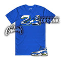 Air Griffey Max 1 Varsity Royal Blue White Volt Black T Shirt Match  24