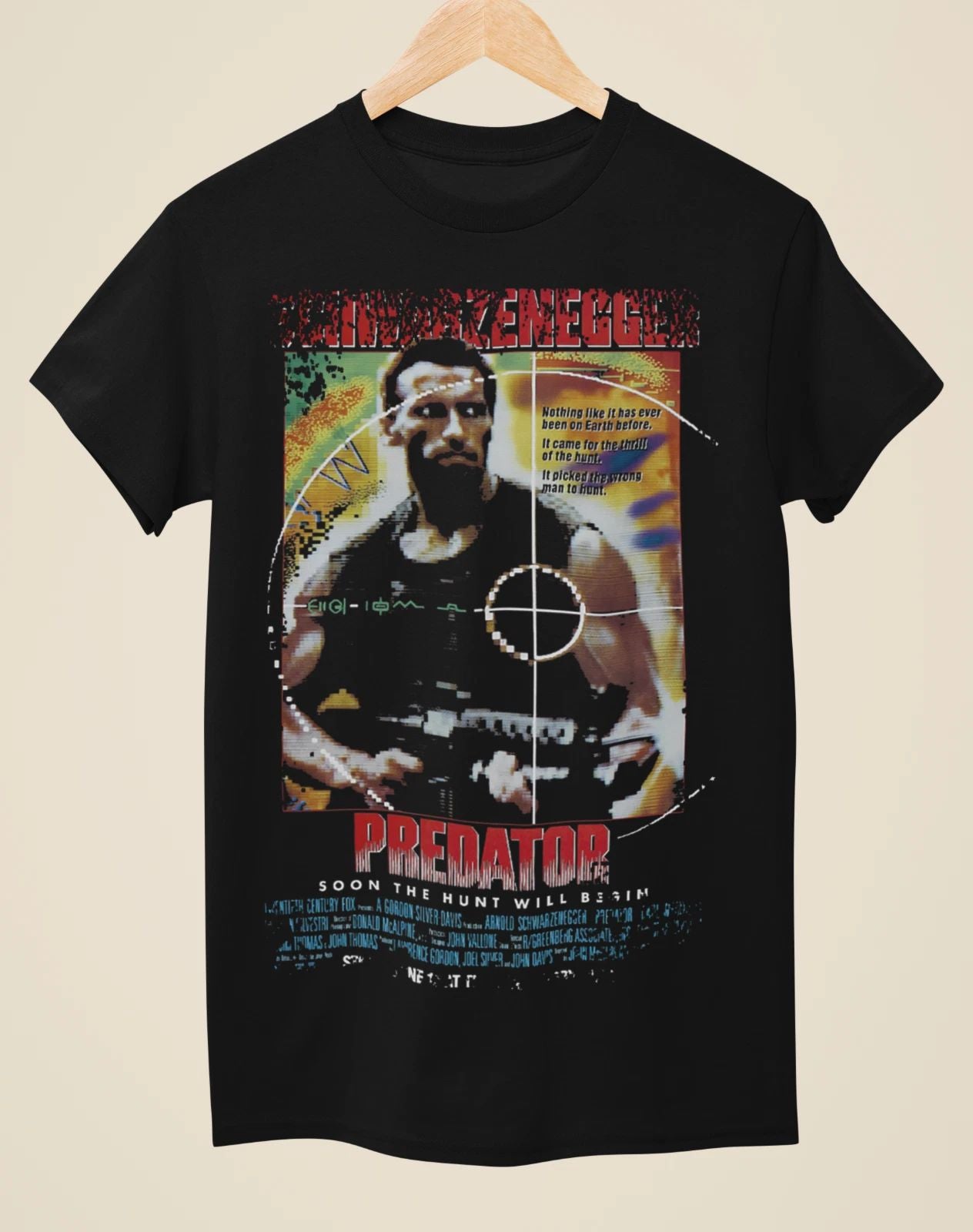 Predator - Movie Poster Inspired Unisex Black T-Shirt