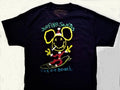 Surfing Santas Cocoa Beach Black short Sleeve  T-Shirt Cotton Large New