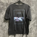Hurley Shirt Mens Small Black 1999 Palm Tree Graphic Surf Skate Tee