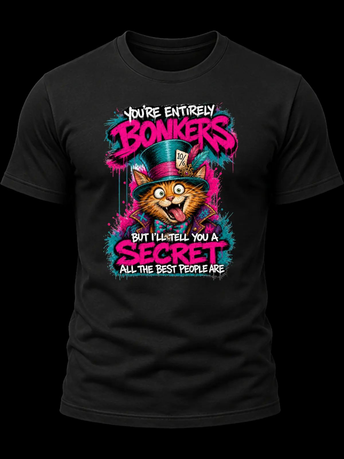 You’re Entirely Bonkers Orange Tabby Cat Shirt