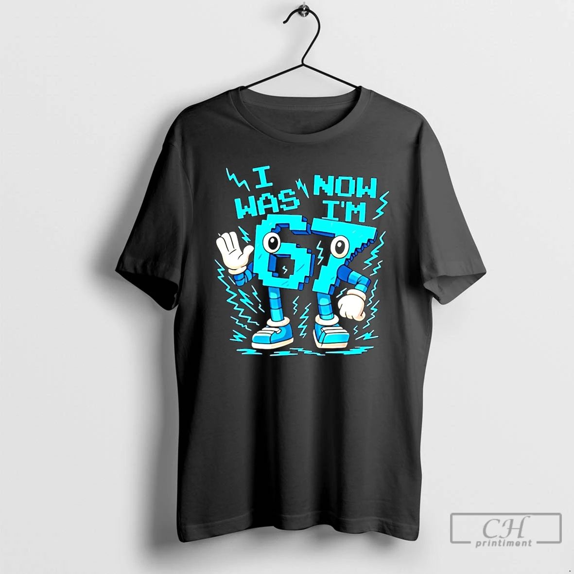 Premium I Was 6 Now Im 7 67 Brainrot Meme Christmas T Shirts