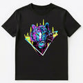 Vaporwave Aesthetic Art Style Tiger Graphic Unisex T-Shirt