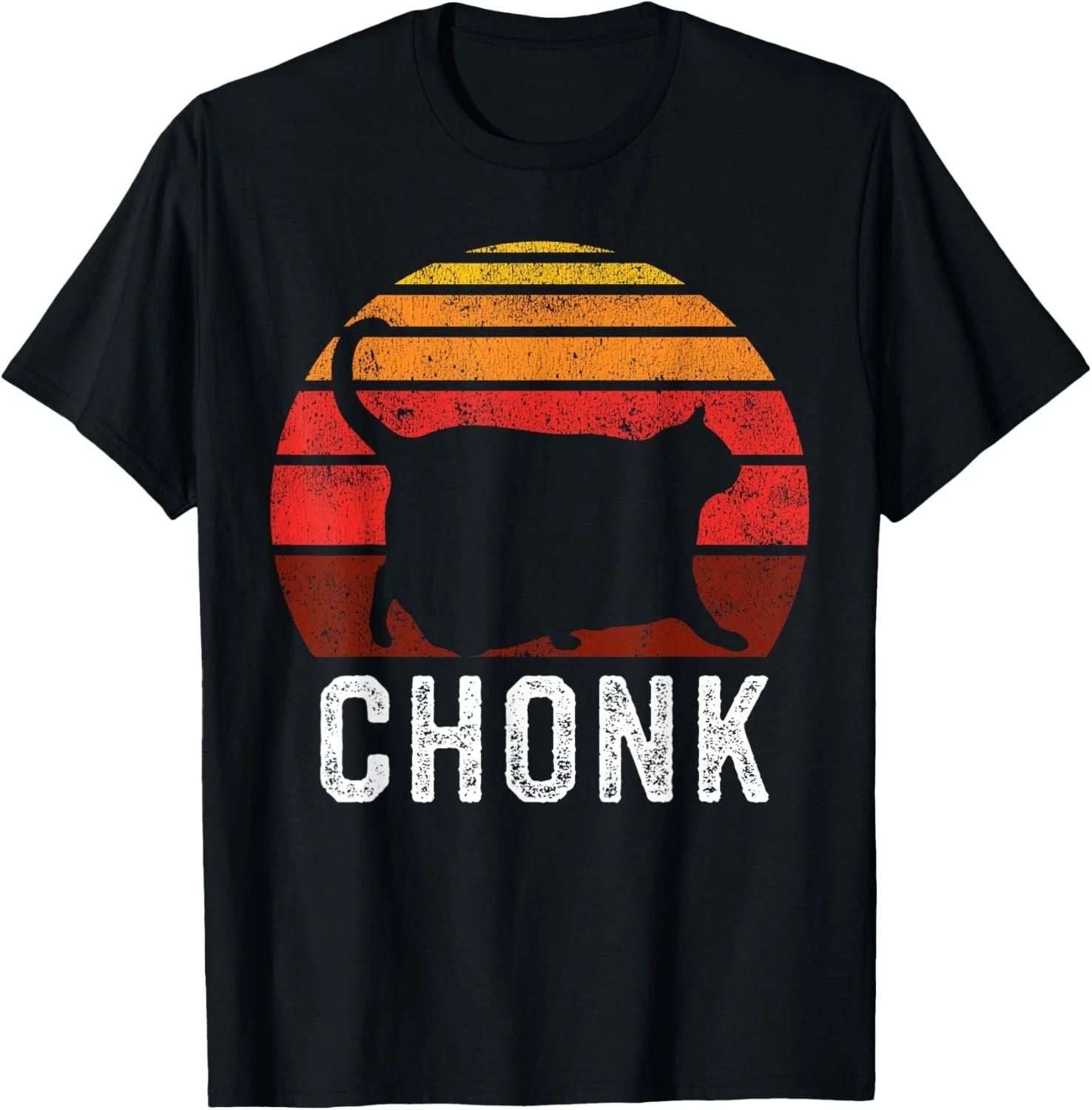 Funny Fat Cats Meme, Chonk Cat T-Shirt