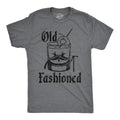 Mens Funny T Shirts Old Fashioned Sarcastic Liquor Graphic Novelty Tee for Men