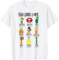 God Says Im Enough Vegetables Doodle Foodie Preppy Aesthetic T-Shirt