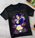 Anime Merlin Sacred Treasure The Seven Deadly Sins Black T-Shirt