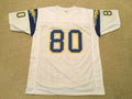 Custom Kellen Winslow White Mesh Football Jersey