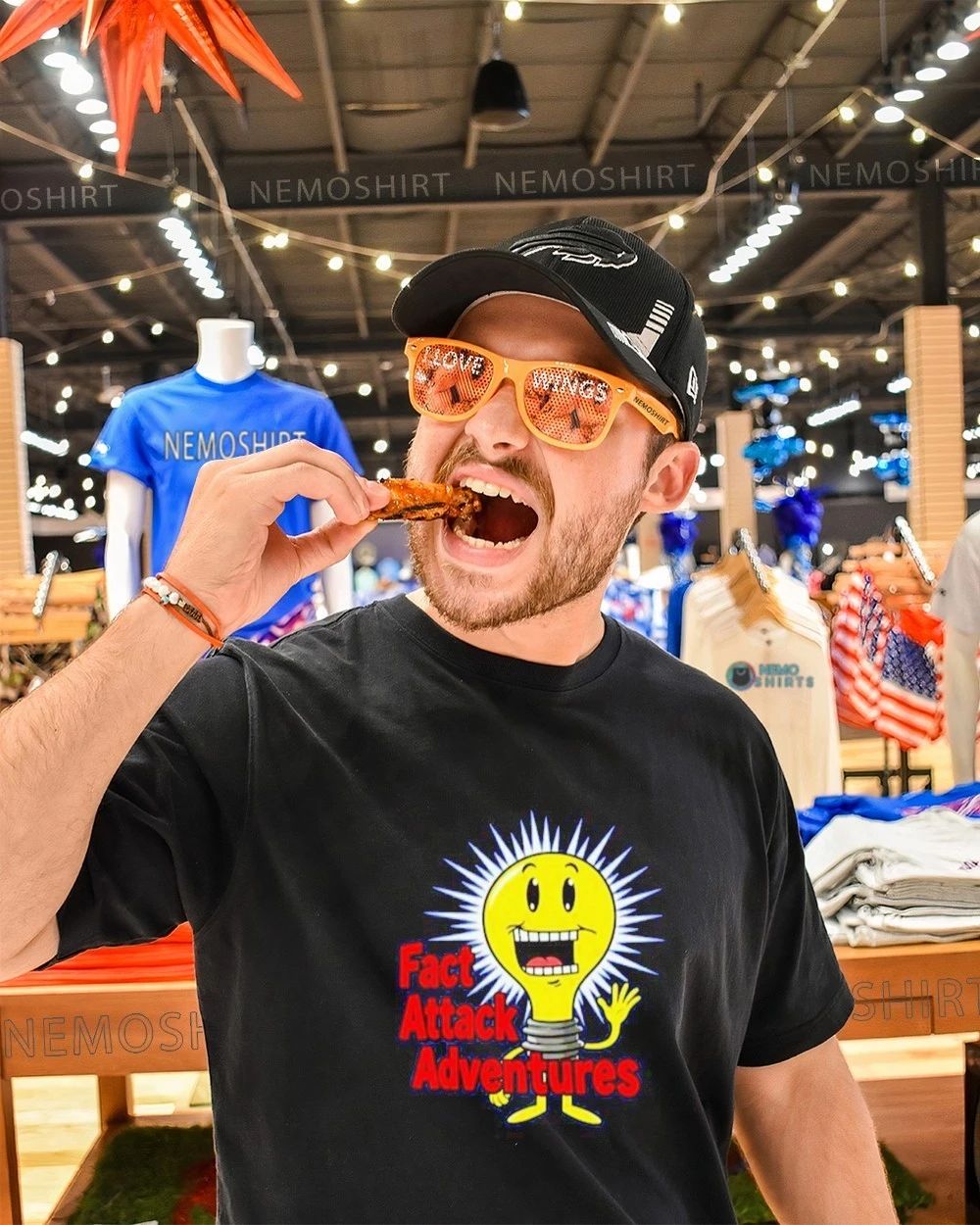 Fact Attack Adventures shirt