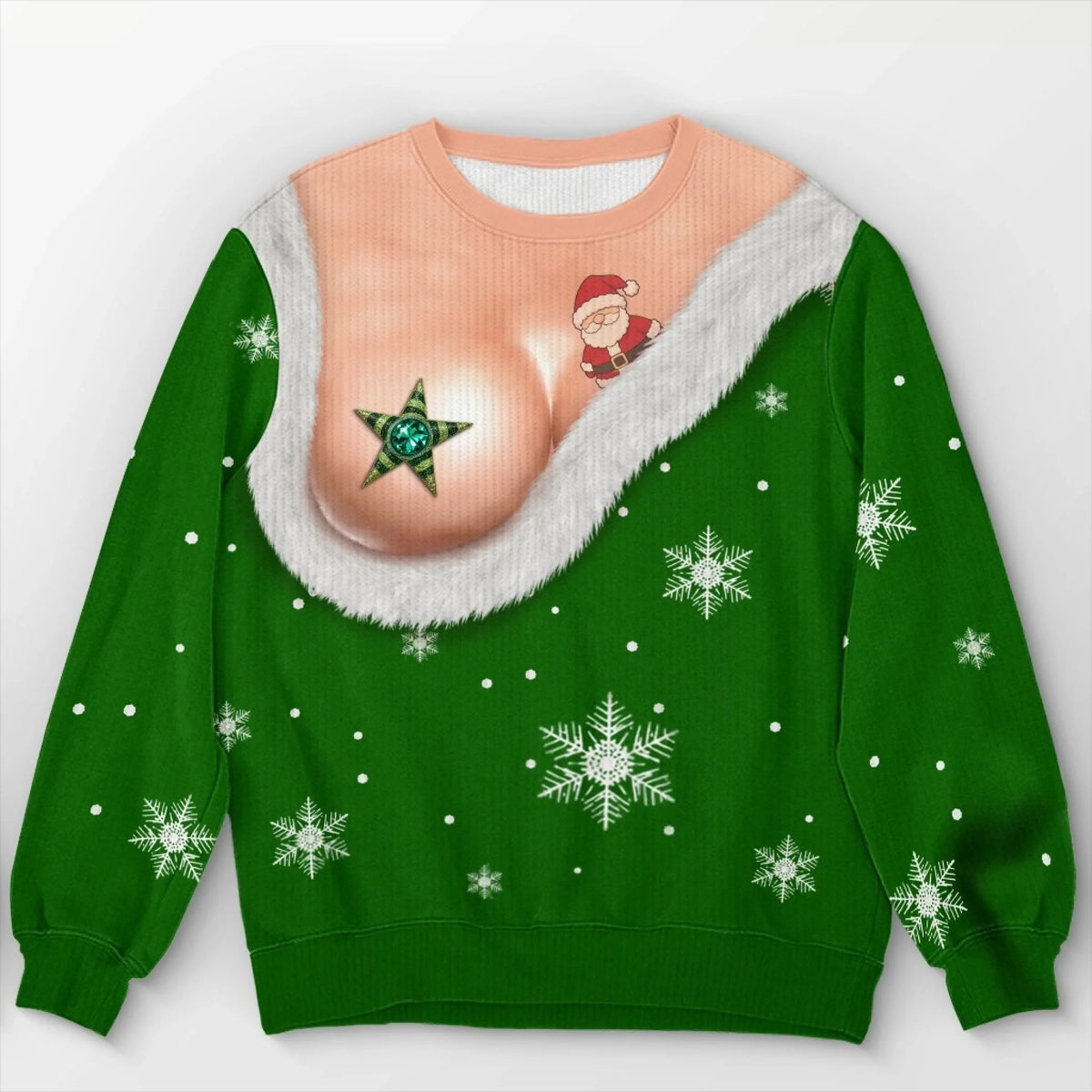 Custom Funny Ugly Sweatshirt - Personalized Christmas Birthday Gifts For Wife, Daughter, Besties, Sisters, Granddaughter, Grandma, Mom, Yourself - Cute Enough To Be Ugly