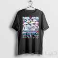 Classic Los Angeles Dodgers Back 2 Back National League Champions Team Players T Shirts