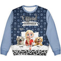 Dog Mom Dog Dad Official Sleep Shirt - Personalized Unisex Ugly Sweater